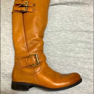 Naturalizer Cognac JESSIE riding Boot. Barely worn